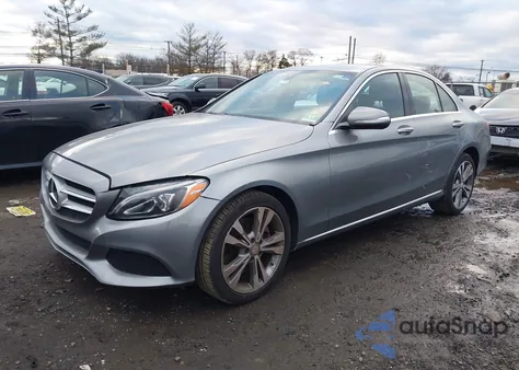 2015 Mercedes-Benz C 300 4Matic from USA, damaged, VIN 55SWF4KB4FU037169